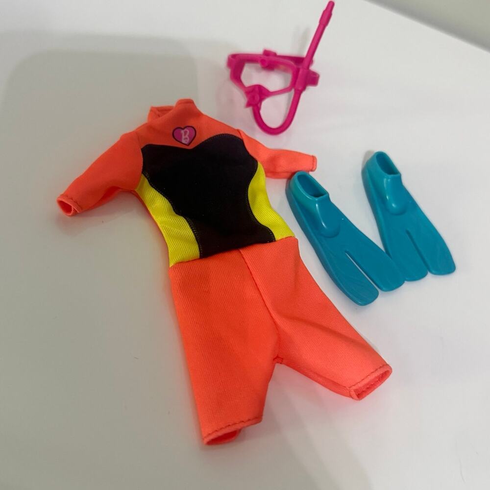 Barbie Wet Suit & Scuba Accessories